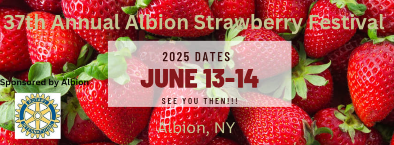 2025 Albion Strawberry Festival